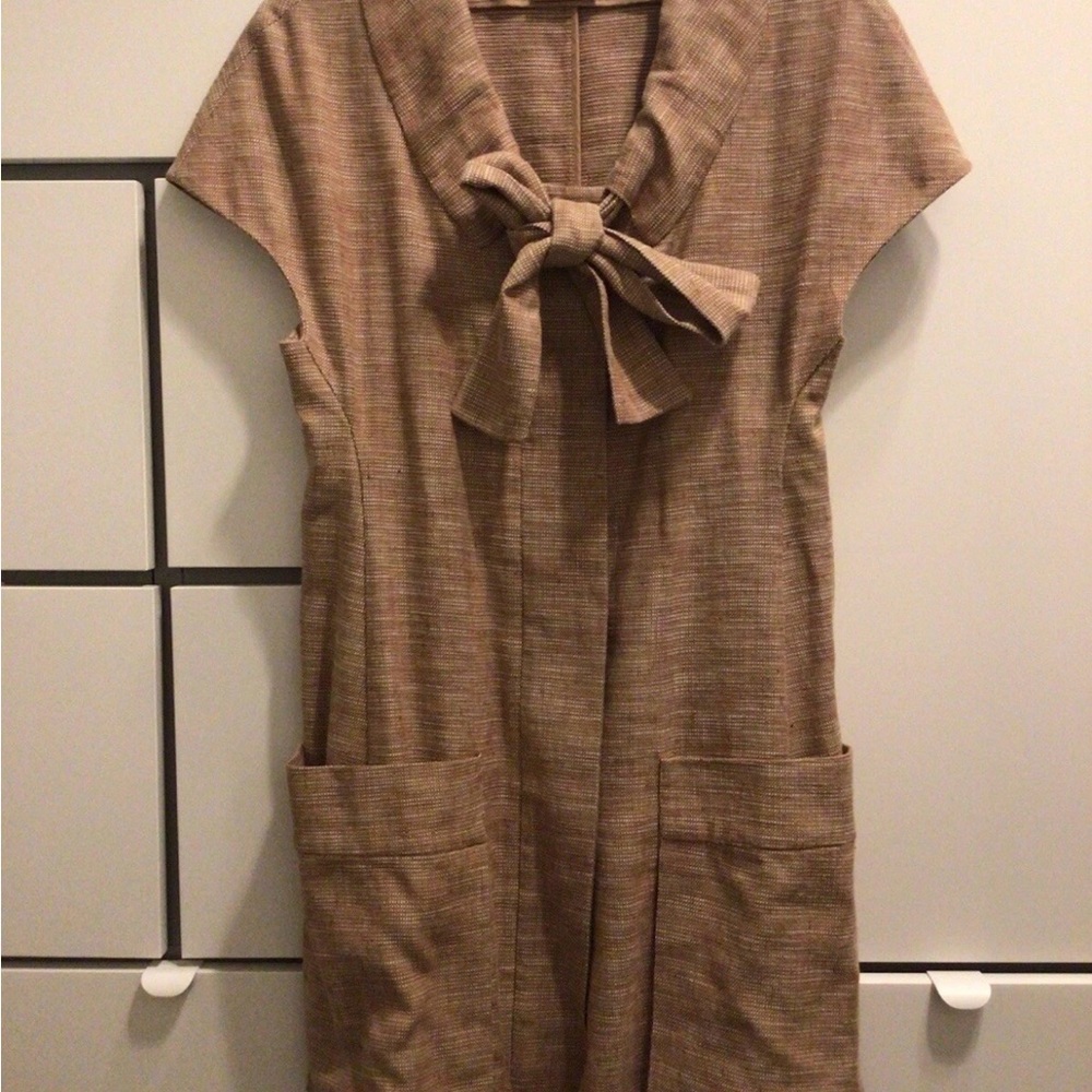 Marni Beige Bow Detail Dress